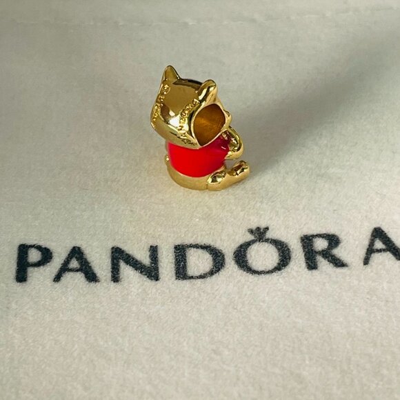 Pandora Disney Winnie the Pooh Bear Charm - Picture 6 of 6